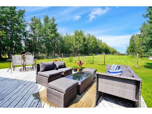 42064 Hwy #13, Rural Wetaskiwin No. 10, County Of, AB - Outdoor With Deck Patio Veranda With Backyard