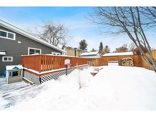 35 Springfield Avenue, Red Deer, AB - Outdoor With Deck Patio Veranda With Exterior