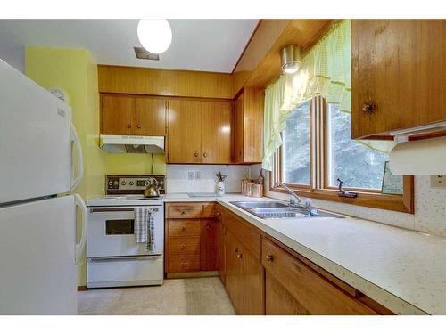 6101 Township Road 314, Rural Mountain View County, AB - Indoor Photo Showing Kitchen With Double Sink