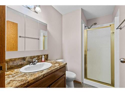 5611 52 Street Close, Eckville, AB - Indoor Photo Showing Bathroom