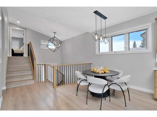 10 Songbird Green, Sylvan Lake, AB - Indoor Photo Showing Dining Room