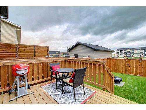 13 Iron Gate Boulevard, Sylvan Lake, AB - Outdoor With Deck Patio Veranda With Exterior