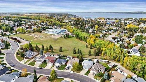 72 Perry Drive, Sylvan Lake, AB - Outdoor With Body Of Water With View