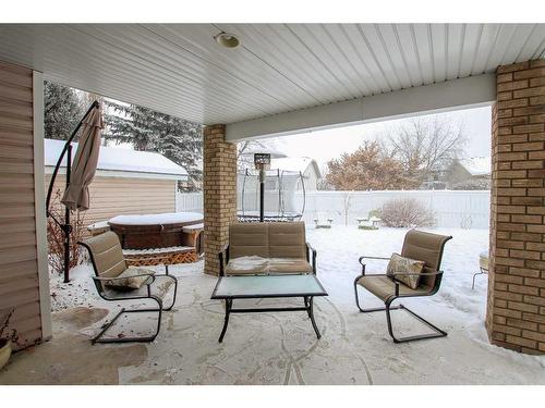 136 Ahlstrom Close, Red Deer, AB - Outdoor With Deck Patio Veranda With Exterior