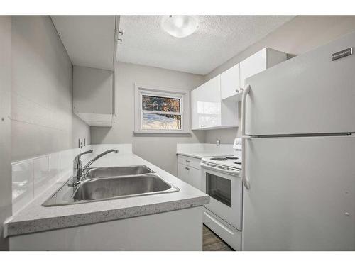 3723 50 Street, Red Deer, AB - Indoor Photo Showing Kitchen With Double Sink