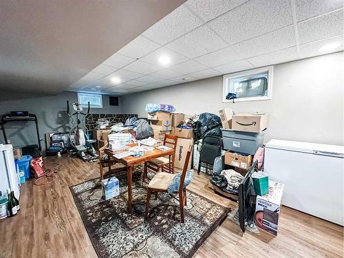 4321 54 Street, Stettler, AB - Indoor Photo Showing Basement