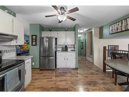 3813 67 St Street, Camrose, AB - Indoor Photo Showing Other Room With Fireplace