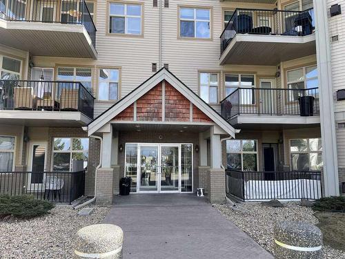 221-100 Lakeway Boulevard, Sylvan Lake, AB - Outdoor With Facade