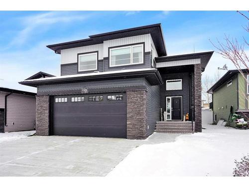 110 Lalor Drive, Red Deer, AB - Outdoor With Facade