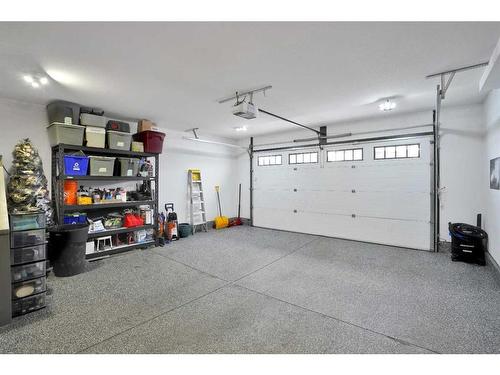 110 Lalor Drive, Red Deer, AB - Indoor Photo Showing Garage