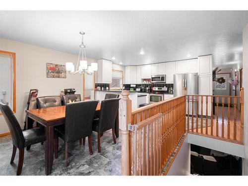 3807 64 Street, Stettler, AB - Indoor Photo Showing Dining Room