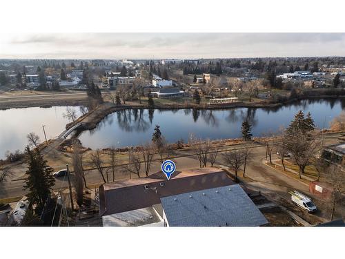 B-4821 54 Street, Camrose, AB - Outdoor With Body Of Water With View