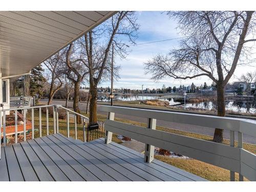 B-4821 54 Street, Camrose, AB - Outdoor With Deck Patio Veranda