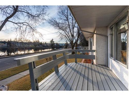 B-4821 54 Street, Camrose, AB - Outdoor With Deck Patio Veranda