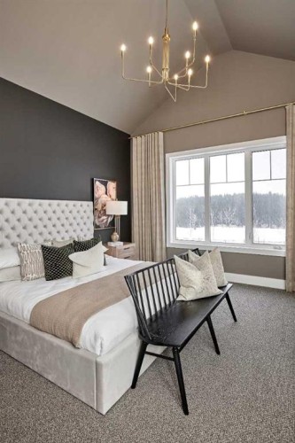 233 Rowmont Drive Nw, Calgary, AB - Indoor Photo Showing Bedroom
