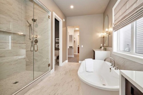 233 Rowmont Drive Nw, Calgary, AB - Indoor Photo Showing Bathroom