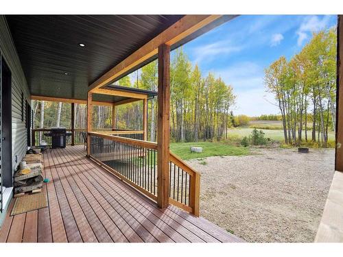 4-13033 424 Township, Rural Ponoka County, AB - Outdoor With Deck Patio Veranda With Exterior