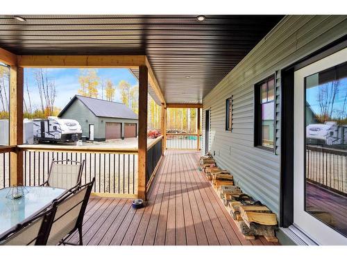 4-13033 424 Township, Rural Ponoka County, AB - Outdoor With Deck Patio Veranda With Exterior