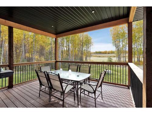 4-13033 424 Township, Rural Ponoka County, AB - Outdoor With Deck Patio Veranda With Exterior