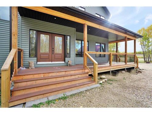 4-13033 424 Township, Rural Ponoka County, AB - Outdoor With Deck Patio Veranda With Exterior