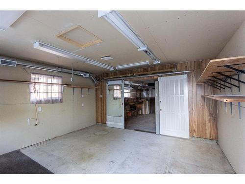 35 Barner Avenue, Red Deer, AB - Indoor Photo Showing Garage