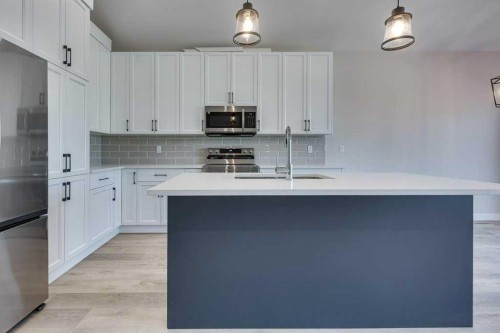 117 Gray Close, Sylvan Lake, AB - Indoor Photo Showing Kitchen