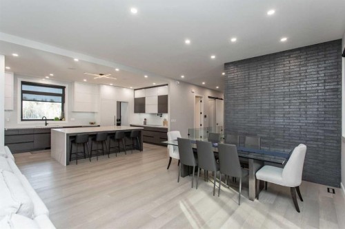 299-27475 Township Road 380, Rural Red Deer County, AB - Indoor Photo Showing Dining Room