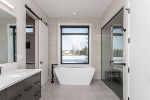 299-27475 Township Road 380, Rural Red Deer County, AB - Indoor Photo Showing Bathroom