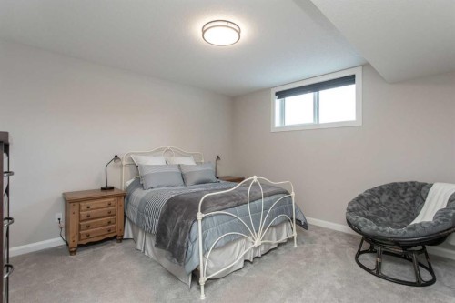 299-27475 Township Road 380, Rural Red Deer County, AB - Indoor Photo Showing Bedroom