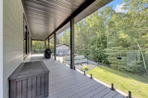 299-27475 Township Road 380, Rural Red Deer County, AB - Outdoor With Deck Patio Veranda With Exterior