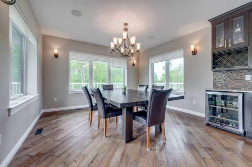 8-15015 Township 424, Rural Ponoka County, AB - Indoor Photo Showing Dining Room