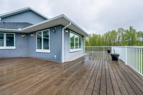 8-15015 Township 424, Rural Ponoka County, AB - Outdoor With Deck Patio Veranda With Exterior