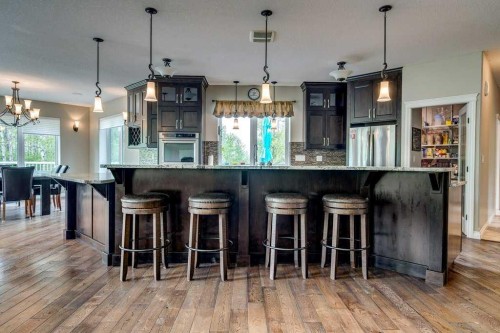 8-15015 Township 424, Rural Ponoka County, AB - Indoor Photo Showing Kitchen With Upgraded Kitchen