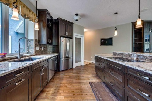 8-15015 Township 424, Rural Ponoka County, AB - Indoor Photo Showing Kitchen With Upgraded Kitchen