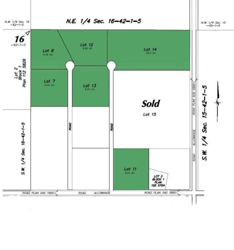 On Township Road 422 Lot 8, Rural Ponoka County, AB 