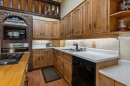 119 3Rd Avenue West, Alliance, AB  - Indoor Photo Showing Kitchen With Double Sink 