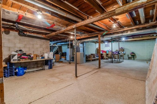 24 Main Street, Ardley, AB - Indoor Photo Showing Basement