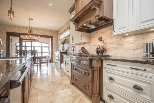 32 Sagewood Close, Red Deer, AB - Indoor Photo Showing Kitchen With Upgraded Kitchen