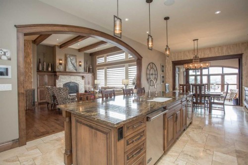 32 Sagewood Close, Red Deer, AB - Indoor With Fireplace