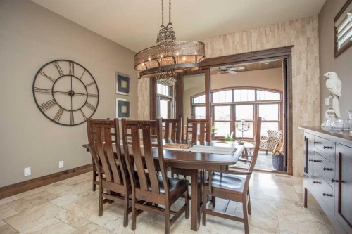 32 Sagewood Close, Red Deer, AB - Indoor Photo Showing Dining Room