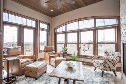 32 Sagewood Close, Red Deer, AB - Indoor Photo Showing Living Room