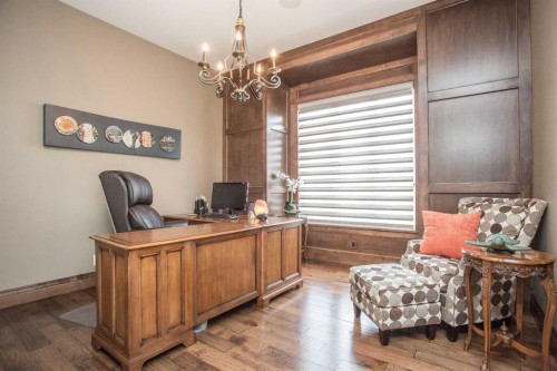 32 Sagewood Close, Red Deer, AB - Indoor Photo Showing Office