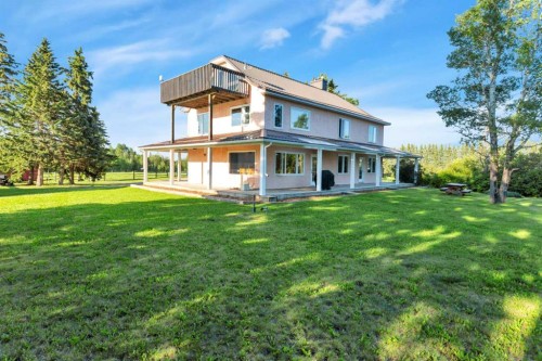 32328 Range Road 42, Rural Mountain View County, AB - Outdoor With Deck Patio Veranda