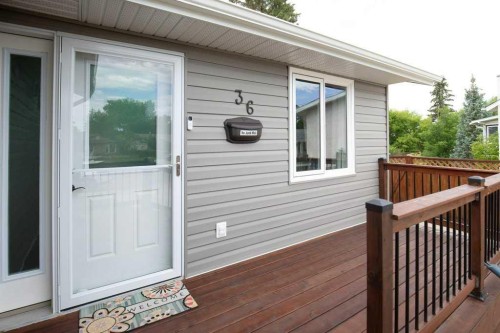 36 Harvey Close, Red Deer, AB - Outdoor With Deck Patio Veranda With Exterior