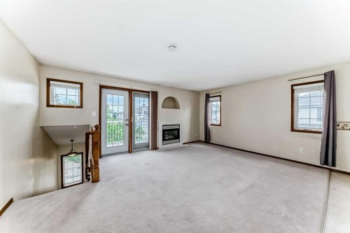 16E-32 Daines Avenue, Red Deer, AB - Indoor With Fireplace