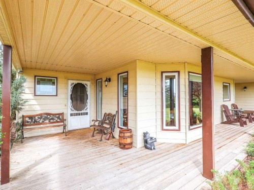 18320 Twp 39-0, Botha, AB - Outdoor With Deck Patio Veranda With Exterior