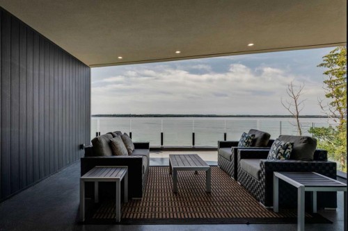 71 Birchcliff Road, Birchcliff, AB - Outdoor With Body Of Water With Deck Patio Veranda