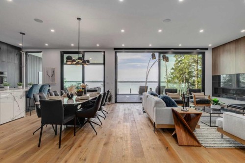71 Birchcliff Road, Birchcliff, AB - Indoor Photo Showing Dining Room