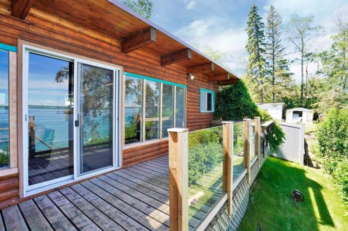 57 Grand Avenue, Norglenwold, AB - Outdoor With Deck Patio Veranda With Exterior