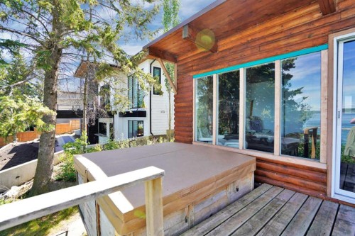 57 Grand Avenue, Norglenwold, AB - Outdoor With Deck Patio Veranda